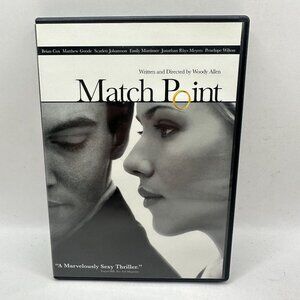 Match Point DVD Movie Dreamworks NTSC Widescreen 2006